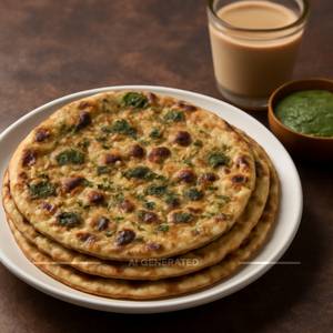 Pudhina Paratha