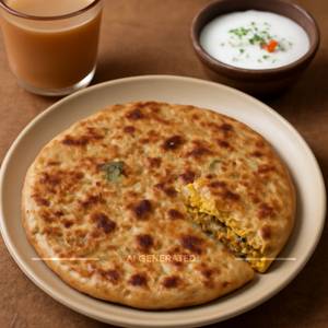 2 Aloo Paratha