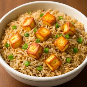 Paneer Garlic Fried Rice