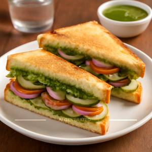 Veg Sandwich  [2 Pieces]