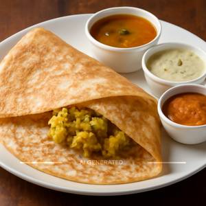 Onion Masala Dosa