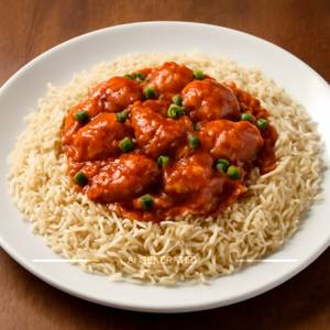 Chicken Manchurian Rice