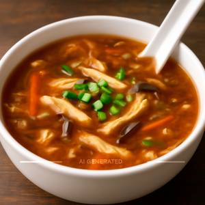Hot And Sour Chicken Soup