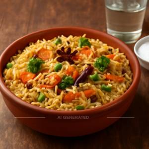 Veg. Dum Biryani