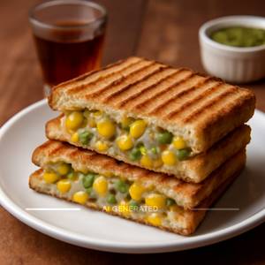 Corn Grilled Sandwich