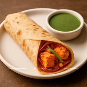 Paneer Tikka Roll