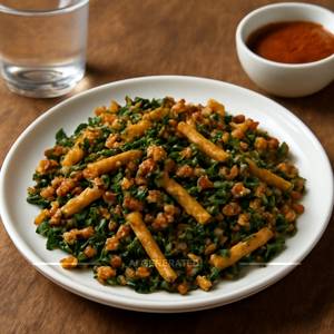 Lasun methi fry