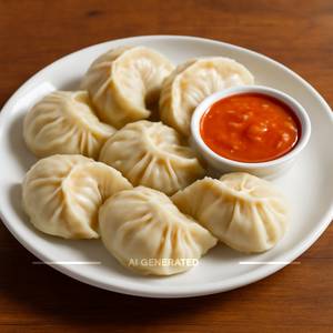 Chicken steam momos