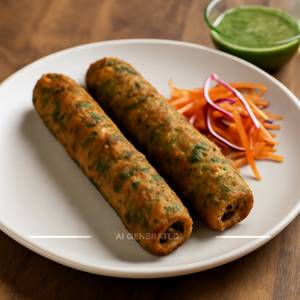 Veg Seekh Kebab (Pack of 2) -                                   