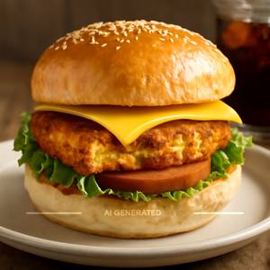 Paneer Cheese Burger