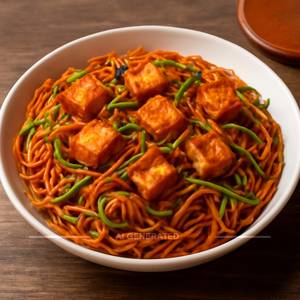 Paneer Schezwan Noodles