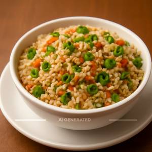 Veg Garlic Fried Rice