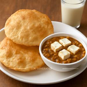 Chole Bhature ( Paneer)