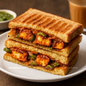 Tandoori Paneer Sandwich