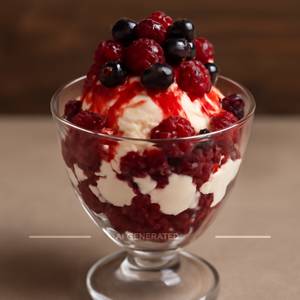 Berry Red Velvet Sundae