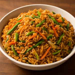Veg Singapuri Fried Rice