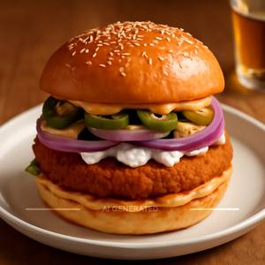 Devil Veg Burger