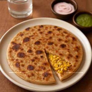 Paneer paratha