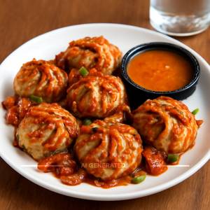 Paneer Chilli Momos [6 Pieces]
