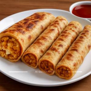 Tripple Anda Chicken Cheese Roll & 3 Soya Roll Combo