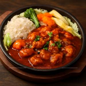 Chicken Hot Garlic Sizzler