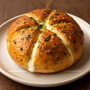 Korean Cream Cheese Garlic Bun