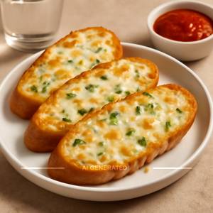 Chessy garlic bread