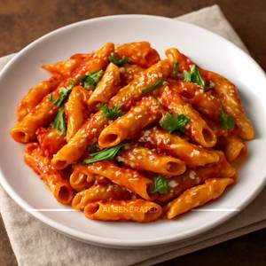 Penne arrabiata pasta