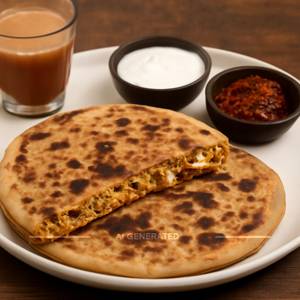 Paneer paratha