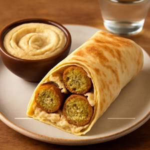 Falafel Hummus And Lavash