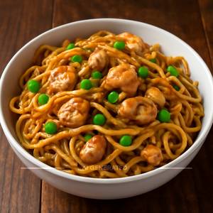 Hot Garlic Chicken Noodles