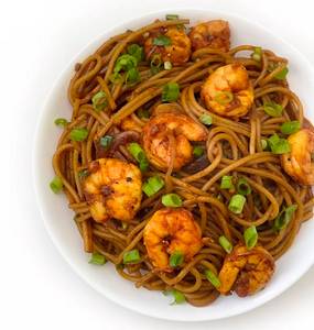 Prawns Schezwan Noodles
