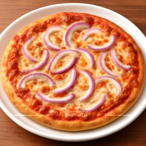6" Onion Cheese Pizza