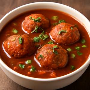 Vegetable Manchurian (gravy)