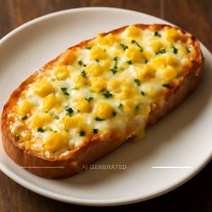 Cheese Corn Garlic Bread