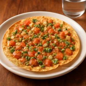 Fried Masala Papad