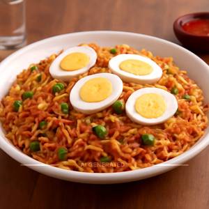 Schezwan Egg Fried Rice