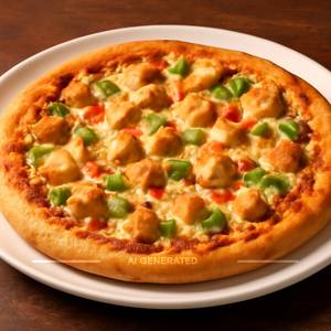 Chicken cheese pizza