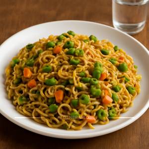 Veg fried maggi