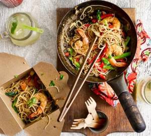 Prawns Singapore Noodles