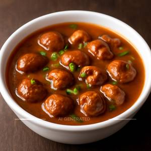Mushroom manchurian(gravy)