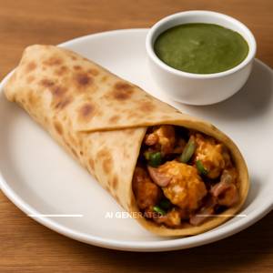 Masala Chaap Roll