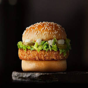 Crispy Aloo Burger