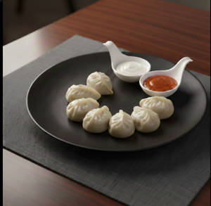 Paneer Momos Steam