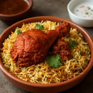 Aavakaya Chicken Biryani