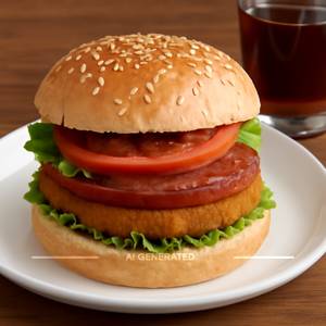 Chicken Salami Burger