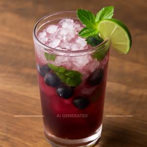 Blue Berry Mojito