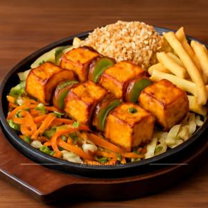 Paneer Tikka Sizzler