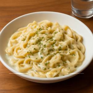 White sauce pasta                           