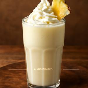 Pineapple Milkshake